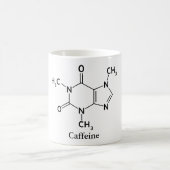 カフェインの分子化学コーヒー恋人 コーヒーマグカップ (中央)