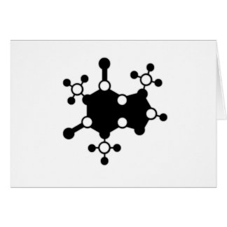 カフェインの分子
