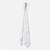 カフェインの分子 ネクタイ (裏面)