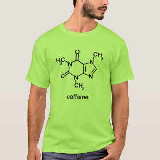 カフェインの分子 Tシャツ