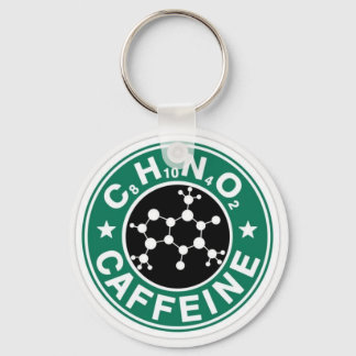 カフェインの化学 キーホルダー