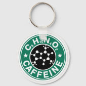 カフェインの化学 キーホルダー (裏面)