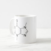 カフェインの化学 コーヒーマグカップ (正面左)