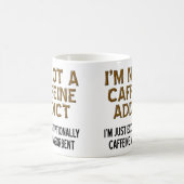 カフェインの吸収性のおもしろいなコーヒー・マグかタンブラー コーヒーマグカップ (中央)