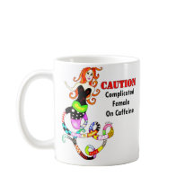 "カフェインの女性を"の人魚複雑にしました