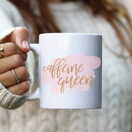 カフェインの女王 コーヒーマグカップ