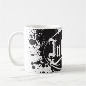 カフェインの苦境 コーヒーマグカップ (左)