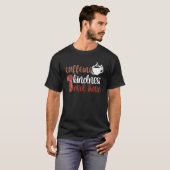 カフェインの親切な赤い髪の赤毛ジンジャーレッド Tシャツ (正面フル)