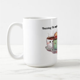 カフェインの12の日を吹き抜ける コーヒーマグカップ