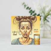 カフェインは良い、ビールは良い (スタンド正面)