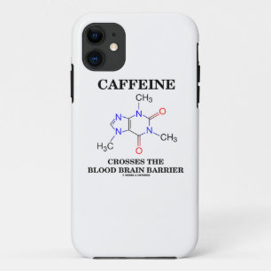 カフェインは血の頭脳の障壁を交差させます iPhone 11 ケース
