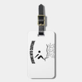 カフェインへのダイビング ラゲッジタグ (正面縦)