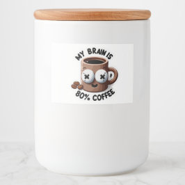 カフェインをコア漫画コーヒーマグに フードラベル