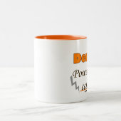 カフェインを使用した歯科医 ツートーンマグカップ (中央)