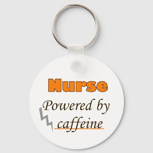 カフェインを利用したナース キーホルダー (正面)