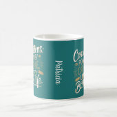 カフェインを利用した会話 コーヒーマグカップ (中央)