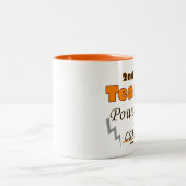 カフェインを利用した第2級先生 ツートーンマグカップ (中央)