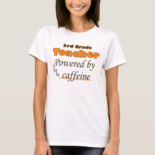 カフェインを利用した第3級先生 Tシャツ