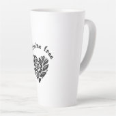 カフェインを含まないマグカップ カフェラテマグ (右アングル)
