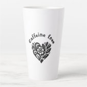 カフェインを含まないマグカップ カフェラテマグ (正面)