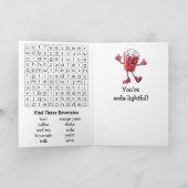 カフェインを含む飲料の日 | 11月19日 カード (内部)