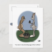 カフェインイースターホリデーポストカード シーズンポストカード (正面/裏面)