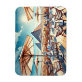 カフェインカイロエジプトギザピラミッド マグネット (縦)