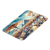 カフェインカイロエジプトギザピラミッド マグネット (左側)