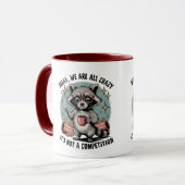 カフェインカオスラクーンマグ マグカップ (正面左)