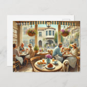 カフェインカーメルバイザシー ポストカード (正面/裏面)