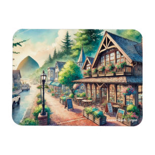 カフェインキャノンビーチオレゴン通り マグネット