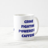 カフェインコーヒーマグを使った犯罪 コーヒーマグカップ (正面右)