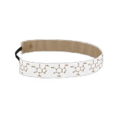 カフェインコーヒー分子化学式 アスレチックヘッドバンド (左)