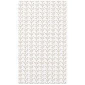 カフェインコーヒー分子化学式 テーブルクロス (正面)