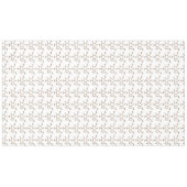 カフェインコーヒー分子化学式 テーブルクロス (正面(横))