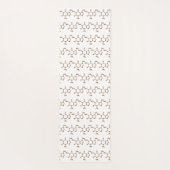 カフェインコーヒー分子化学式 ヨガマット (裏面)