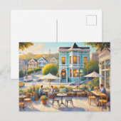 カフェインサンフランシスコゴールデンゲートブリッジ ポストカード (正面/裏面)