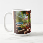 カフェインセドナアリゾナ コーヒーマグカップ (左)