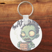 カフェインゾンビキーチェーン キーホルダー (裏面)
