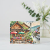 カフェインチェンマイ ポストカード (スタンド正面)