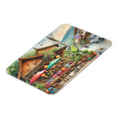 カフェインチェンマイ マグネット (左側)