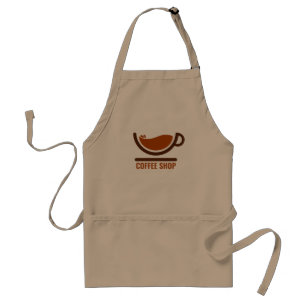 カフェインチャームコーヒーショップ スタンダードエプロン