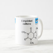カフェインテンプレートマグカップ コーヒーマグカップ (正面右)