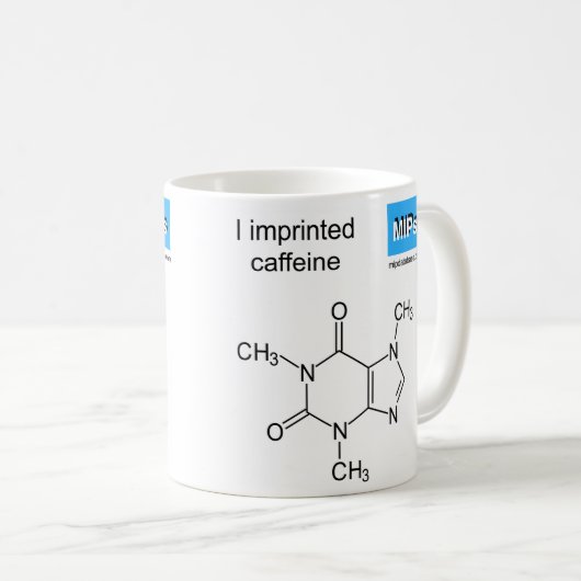 カフェインテンプレートマグカップ コーヒーマグカップ (正面右)