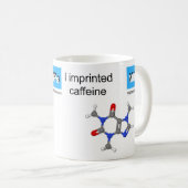 カフェインテンプレートマグ球及びスティックモデル コーヒーマグカップ (正面右)