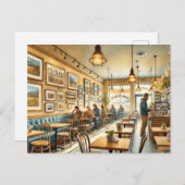 カフェインデンバーコロラド ポストカード (正面/裏面)