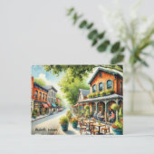 カフェインナッシュビルインディアナ ポストカード (スタンド正面)