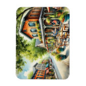 カフェインナッシュビルインディアナ マグネット (縦)