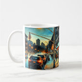 カフェインニューヨークブロンクス コーヒーマグカップ (左)