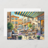 カフェインニースフランスマグ ポストカード (正面/裏面)